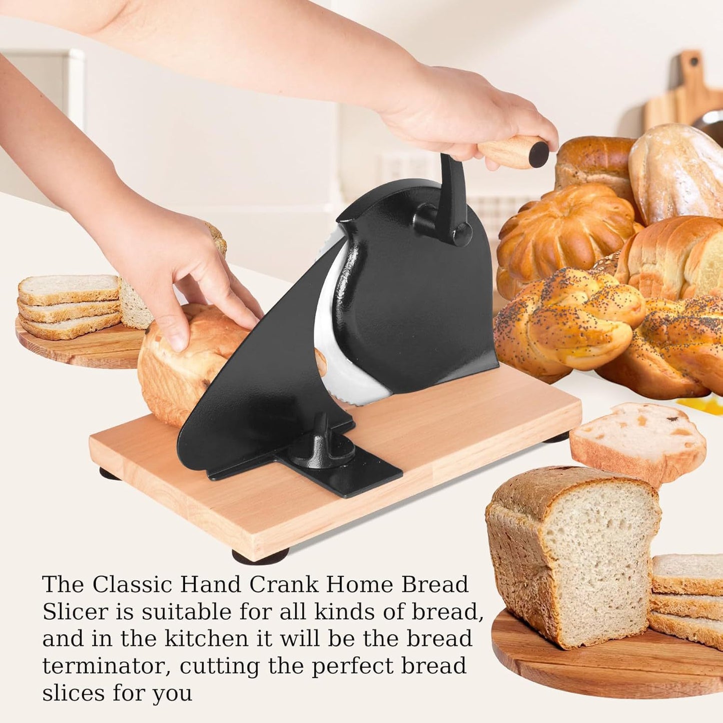 Bread Slicer Guide - Adjustable Bread Slicing Tool