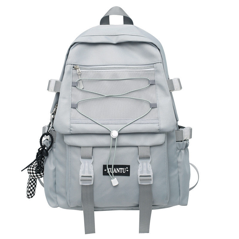 High School & Junior High Backpack – Soft Polyester in 3 Colors
