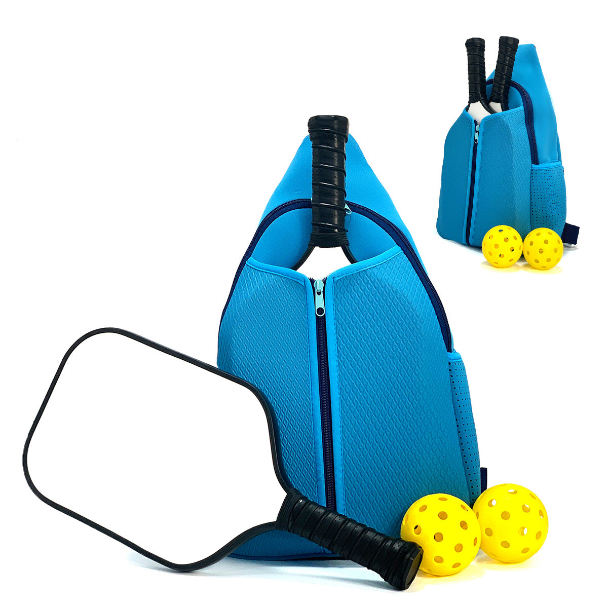Designer Tennis Racket Backpack, Lightweight & Stylish, With Padded Compartment