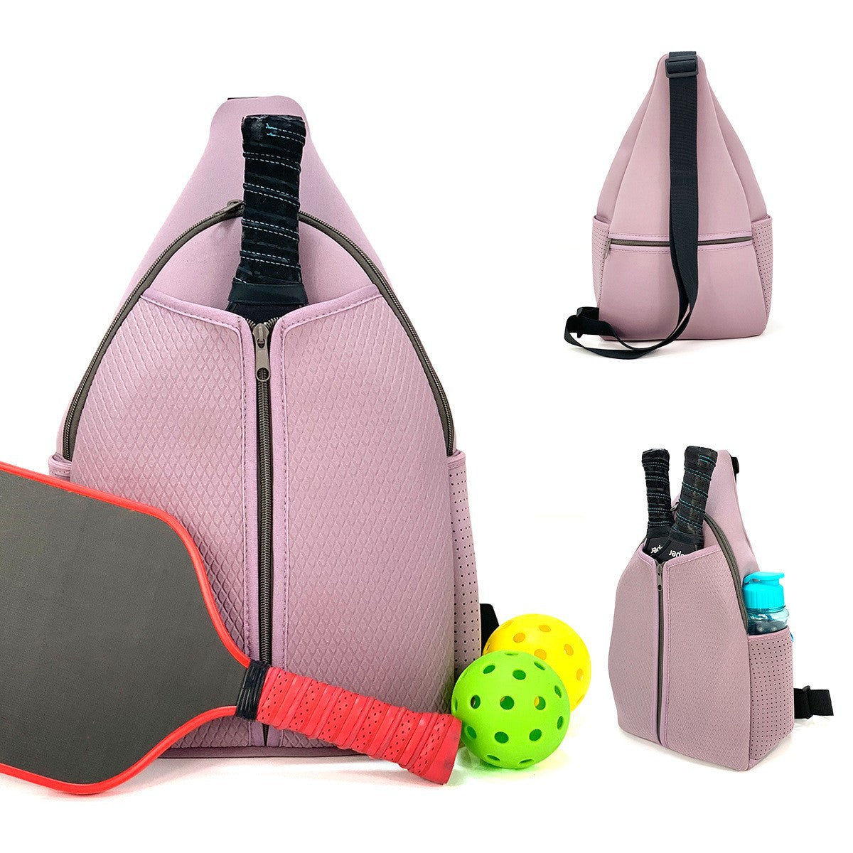 Designer Tennis Racket Backpack, Lightweight & Stylish, With Padded Compartment