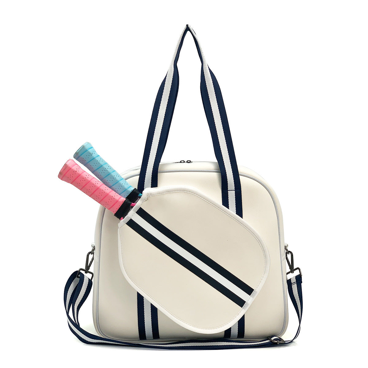 Designer Tennis Racket Backpack, Lightweight & Stylish, With Padded Compartment