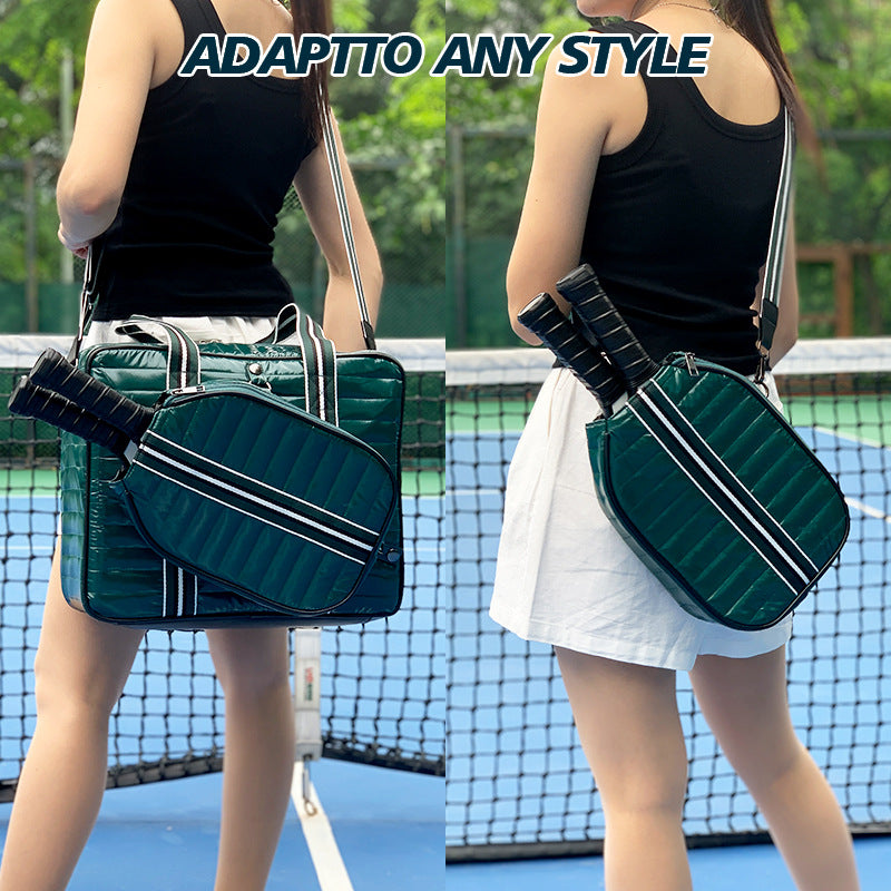 Designer Tennis Racket Backpack, Lightweight & Stylish, With Padded Compartment
