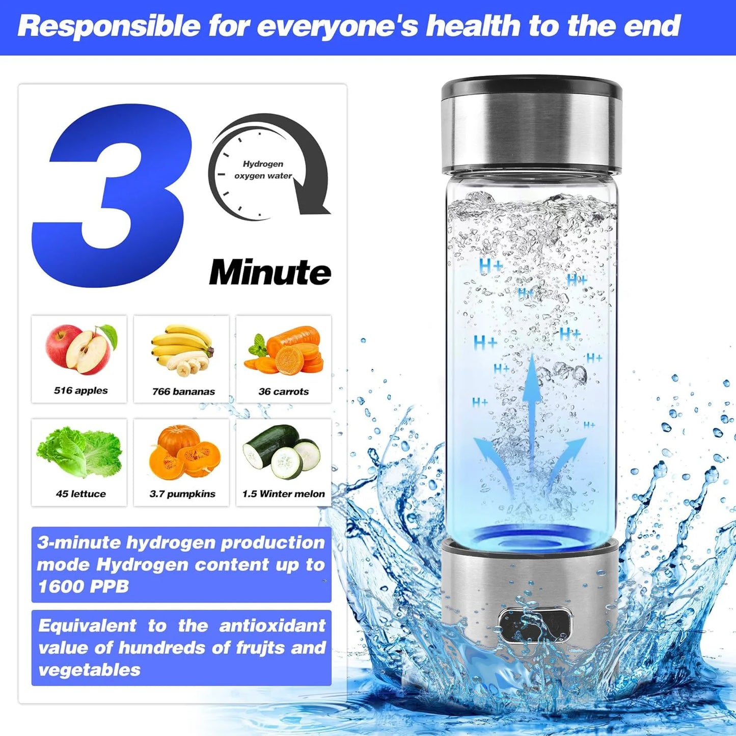 HydroPure 400 water bottle