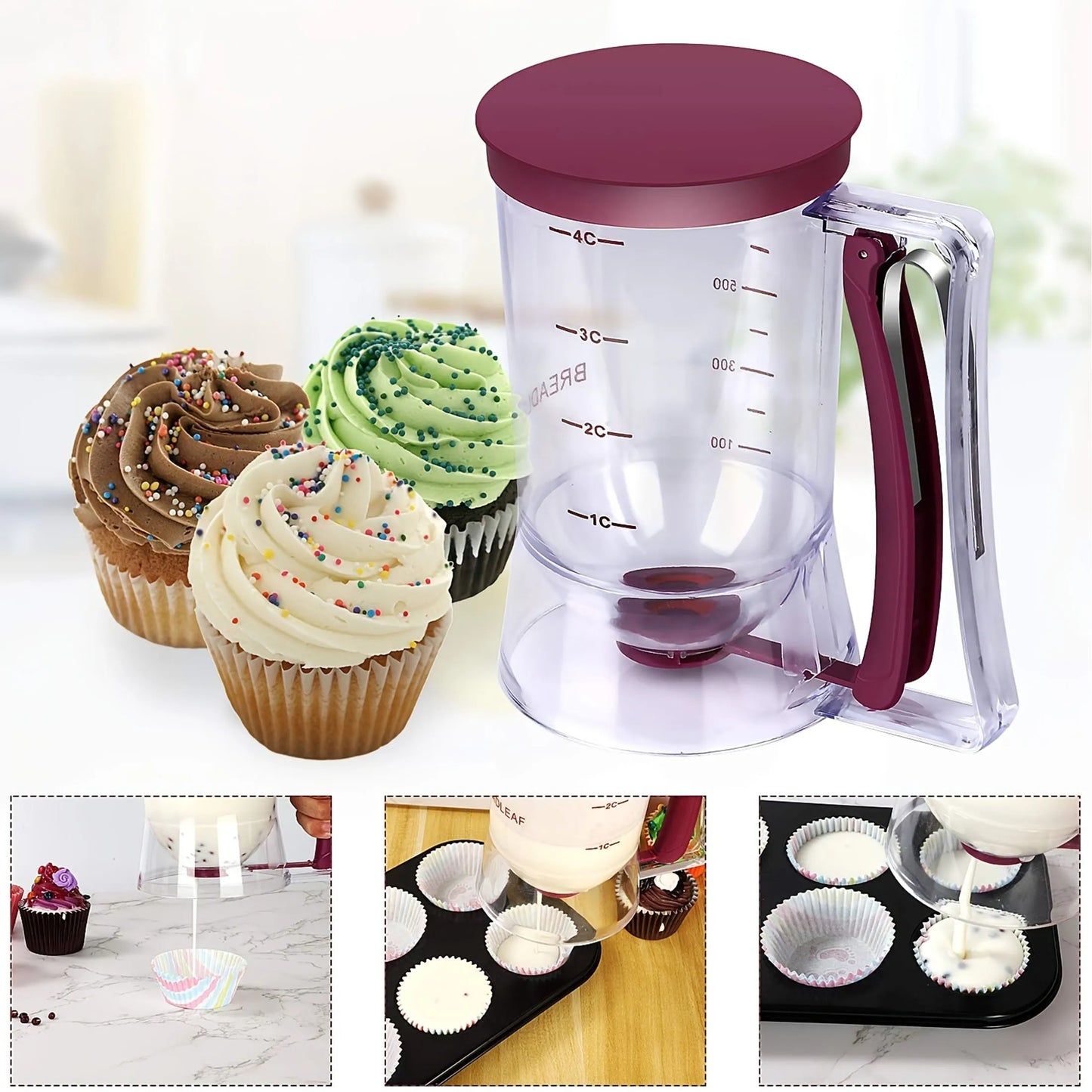 Pancake Cupcake Batter dispenser