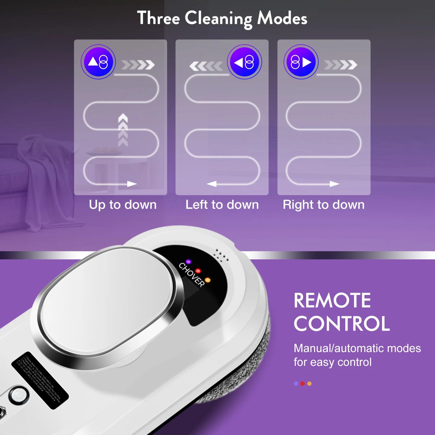 Window Cleaning Robot Vacuum Cleaner