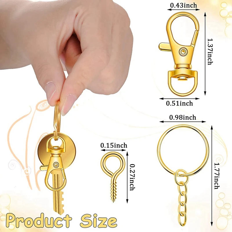 Key Chain Rings Kit