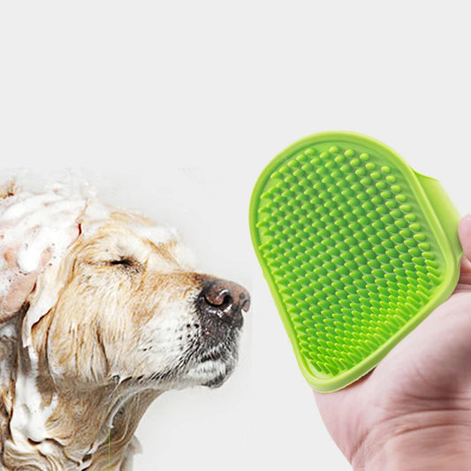 Soft Rubber Dog Brush Comb & Cat Bath Brush