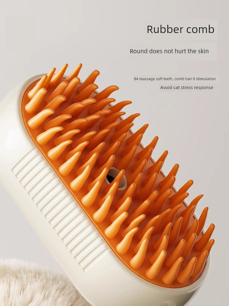 Steam Comb Hair Brush for cats or dogs