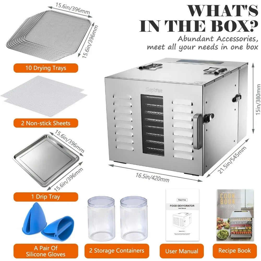 10 Trays Food Dehydrator