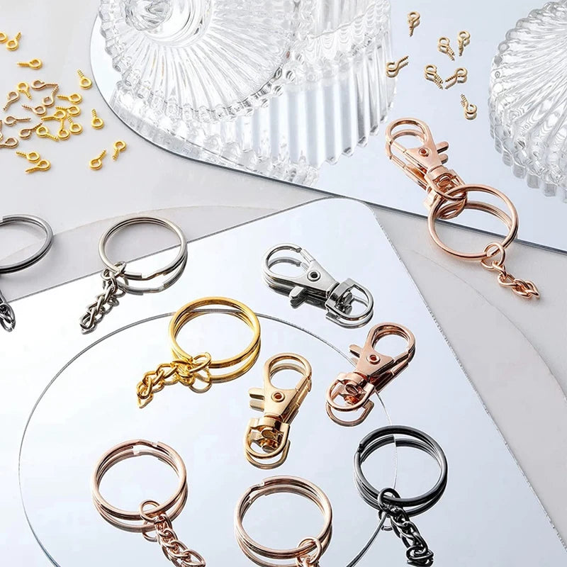 Key Chain Rings Kit