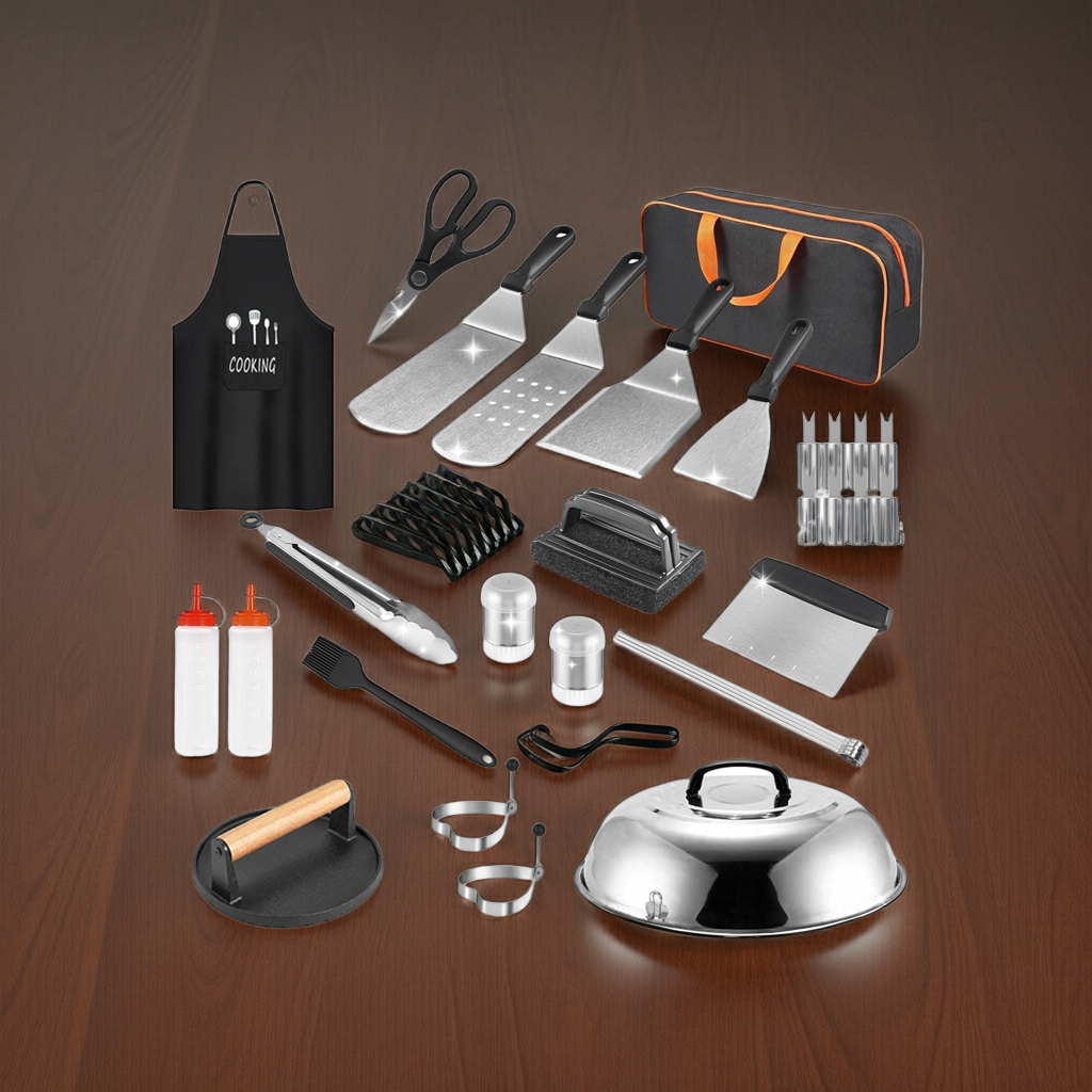 31-Piece Griddle Accessory Kit for Camp Chef and Flat Top Grills