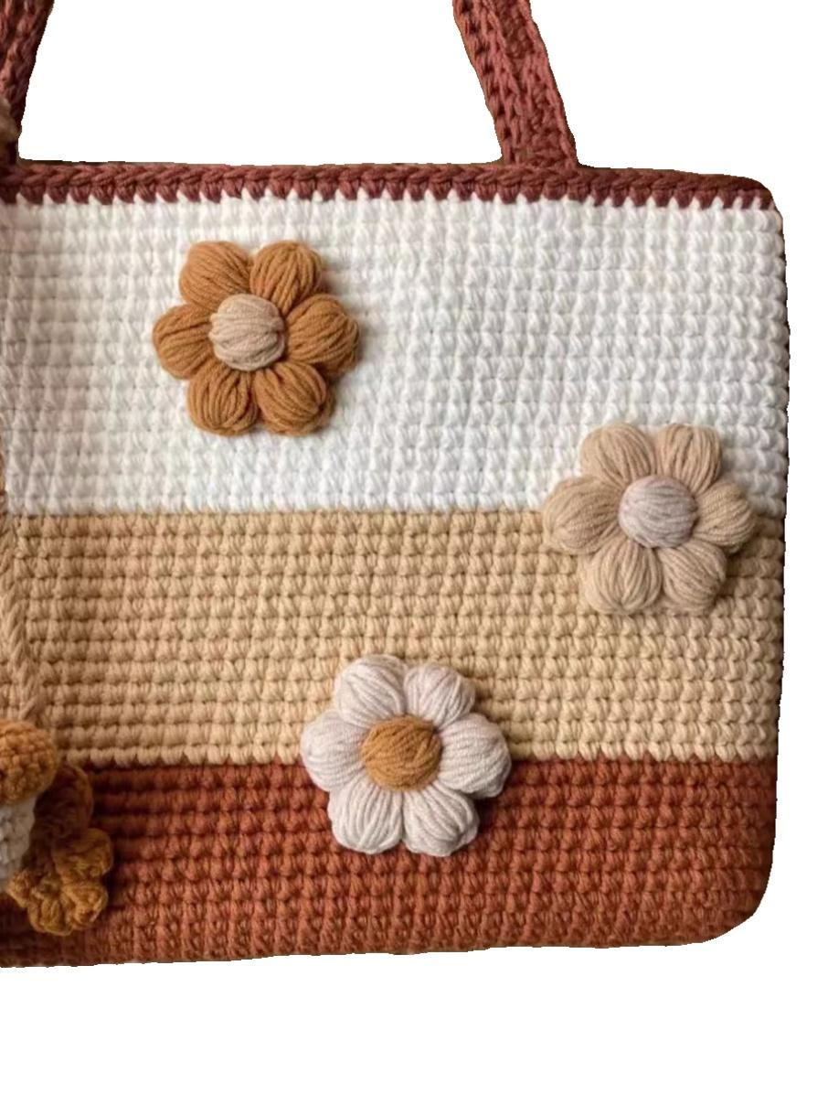 Hand-woven Diy Bag Homemade Crochet