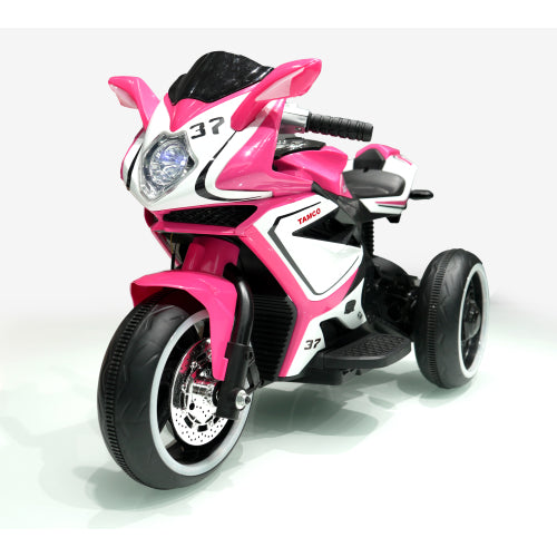 6V Kids Electric Motorcycle Ride-On Toy - Red