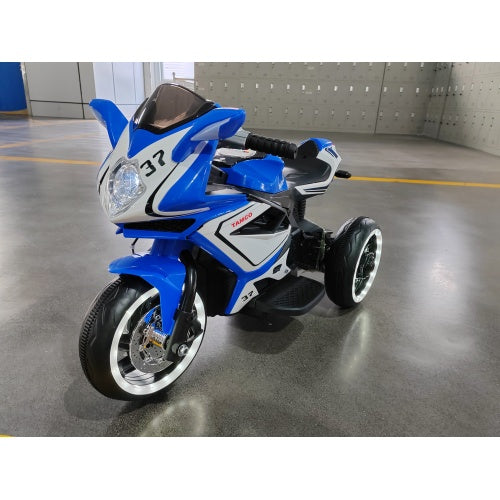 6V Kids Electric Motorcycle Ride-On Toy - Red