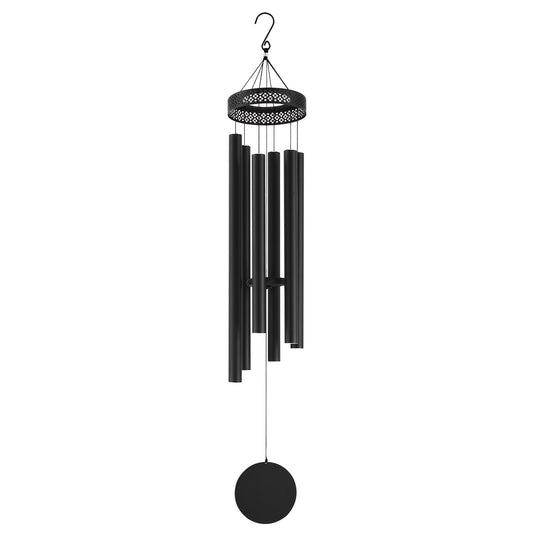 58-Inch Deep Tone Aluminum Wind Chimes for Outside