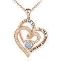 Anniversary Necklace for Wife - Sterling Silver Gift for Girlfriend, Mom, Daughter