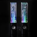 Sheila Merchandise wireless dancing water speaker with LED lights showing Bluetooth water speakers with lights