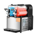 Slush Beverage Dispenser with Temperature Retention.
