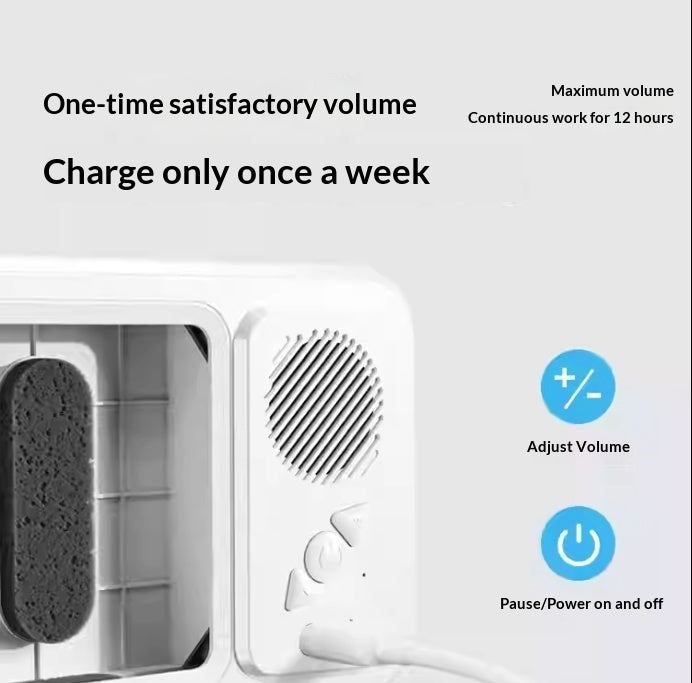 Waterproof Bluetooth Speaker with Phone Mount & Touch Screen