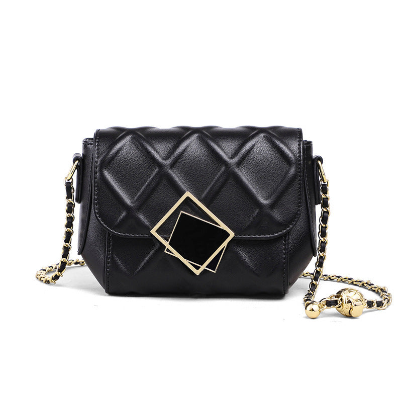 Women's Genuine Cowhide Leather Messenger Bag – Retro Crossbody Shoulder Bag