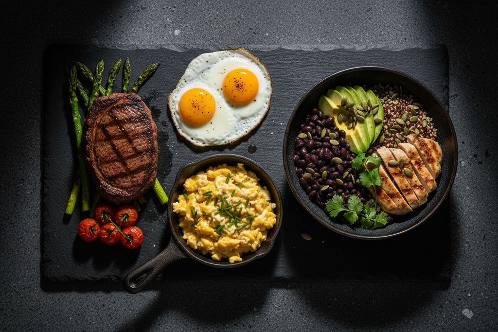 Dark Moody High Protein