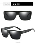 Black polarized fishing sunglasses with rectangular lenses and sturdy frame by Sheila Merchandise