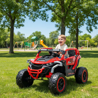 12V Kids Electric Ride-On UTV Truck - 2 Seater with Remote Control
