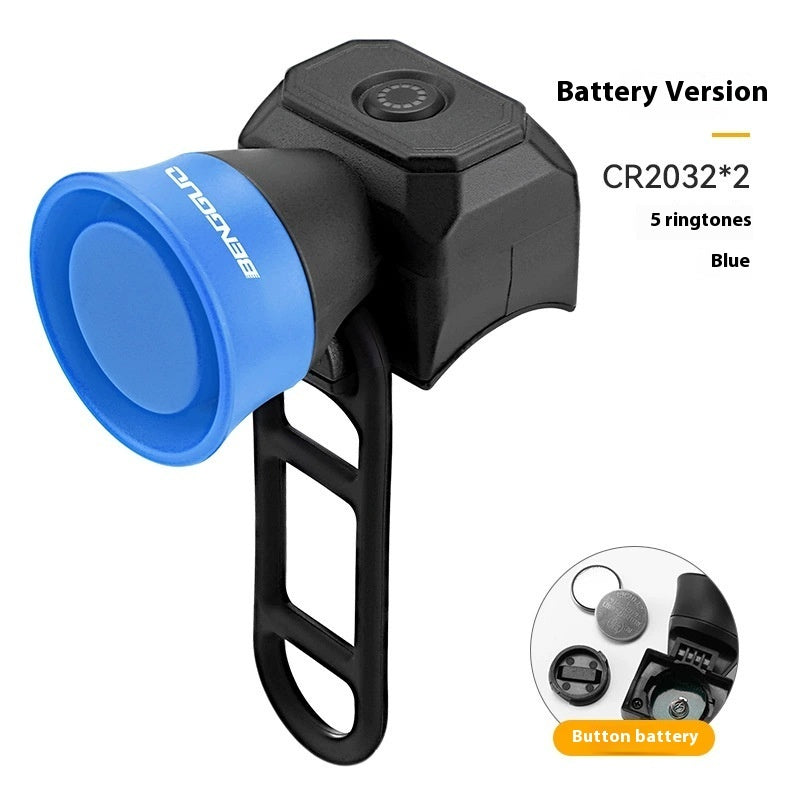 Bicycle Electric Safety Horn – Easy-Mount Cycling Alarm Bell
