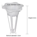 Sheila Merchandise white growing basket for easy hydroponic gardening with 4.4cm diameter and 6.5cm height