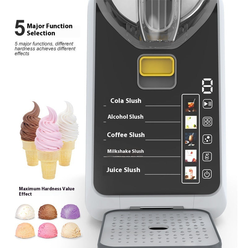 Ice Cream Machine Commercial Ice Cream Melting Snow
