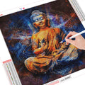 5D Diamond Painting Craft Buddha Statue Home Decoration