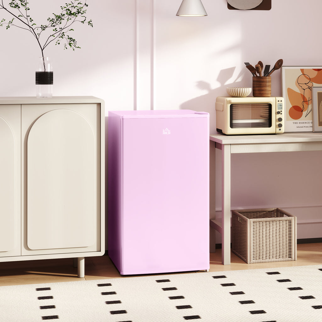 3.2 Cu.Ft Mini Fridge with Freezer - Compact Refrigerator - Pink