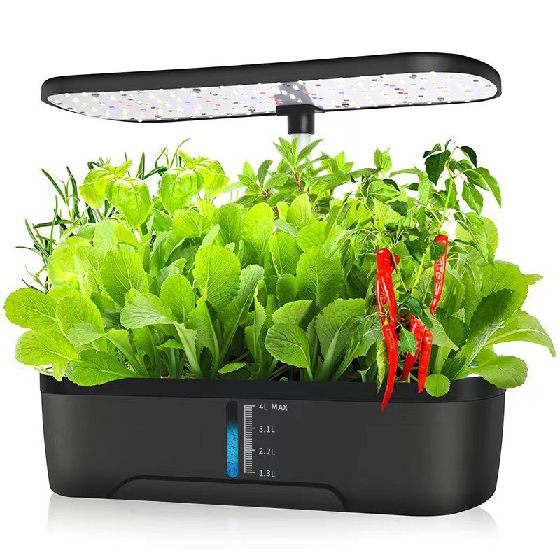 Sheila Merchandise Grow Your Own Vegetables LED Kit with Adjustable Light for Indoor Gardening