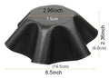 Healthy taco salad mold in black, ideal for creating crisp taco shell shapes with ease