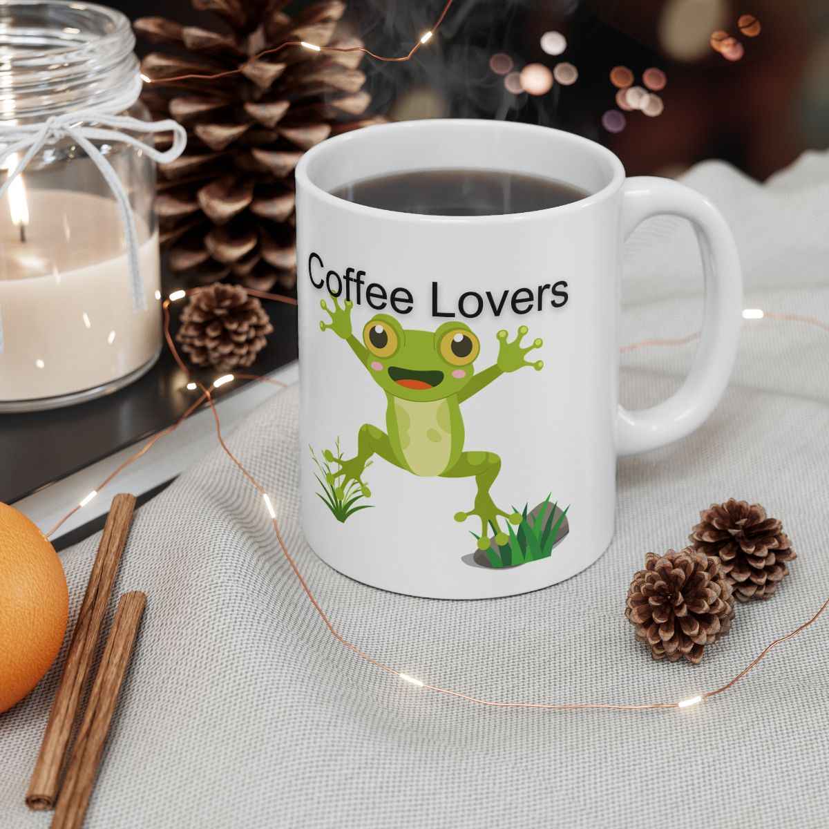 Coffee Mug for Frog Lovers