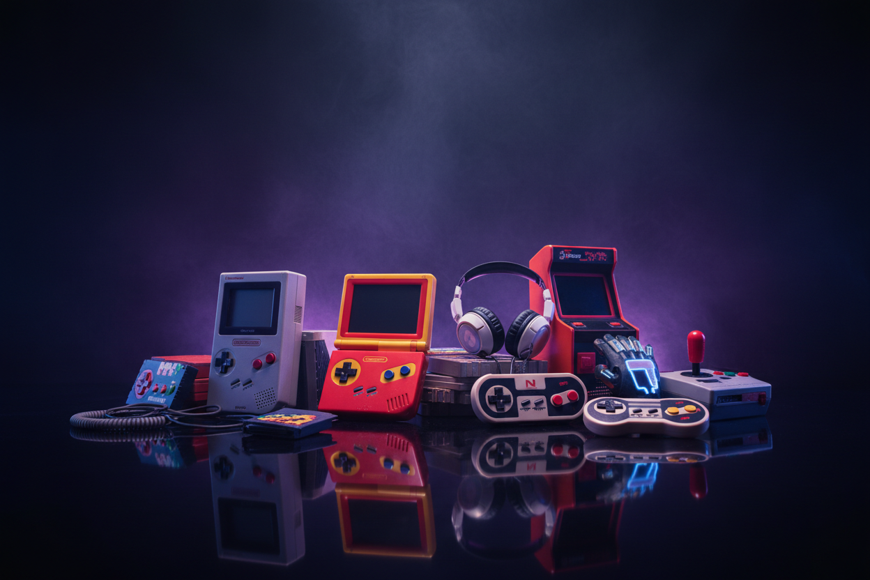 Retro Gaming Banner