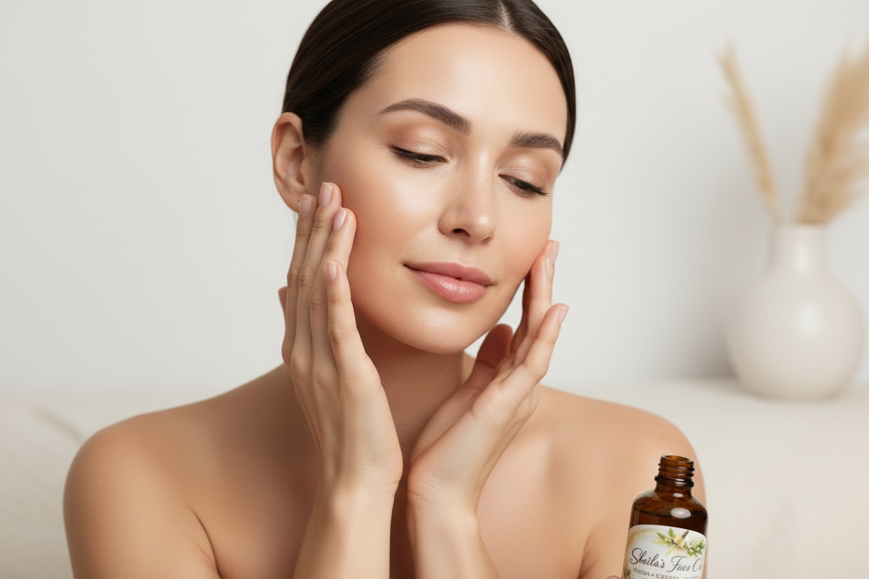 Sheila's Organic Cold-Pressed Face Oil