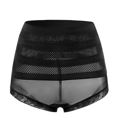 Sheila Merchandise women's black seamless shaping underwear for daily wear with high waist design