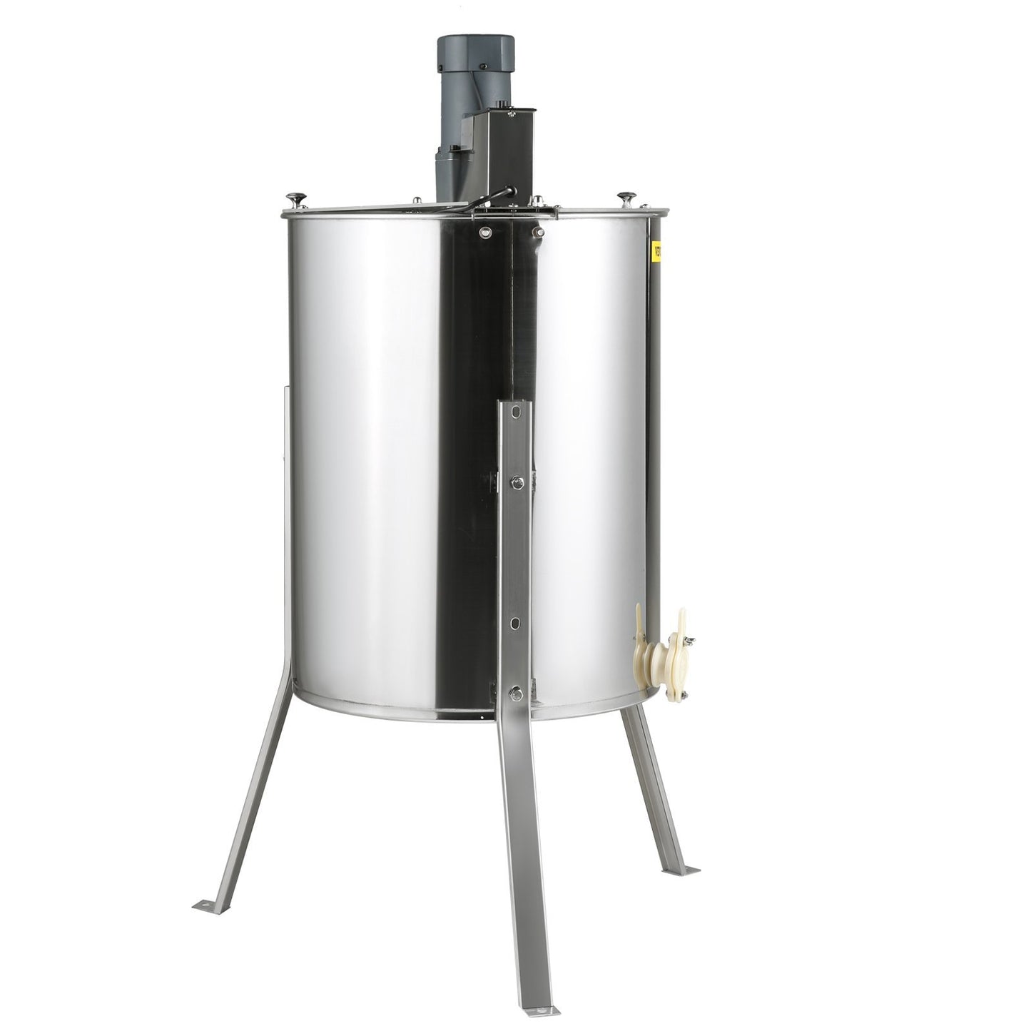 Sheila Merchandise stainless steel honey extractor with three legs and honey spout for beekeeping