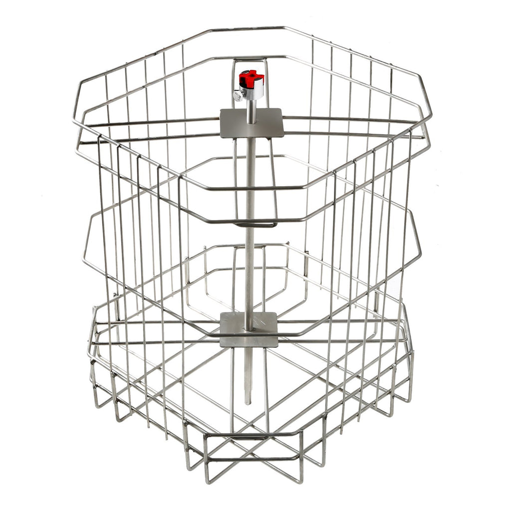 Sheila Merchandise stainless steel honey extractor frame with wire mesh for beekeeping