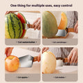 Watermelon slicer stainless steel for easy cutting of watermelon, cantaloupe, apples, and more